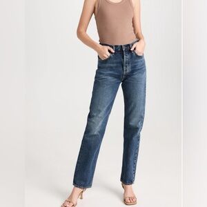 Agolde 90s Pinch Waist High Rise Straight Jeans size 28